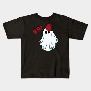 Halloween Ghost with Arabic Hat Kids T-Shirt